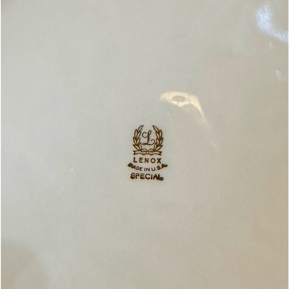 🎄VTG 1970s-80s Lenox Special 02 Holiday Presidential Coupe Soup Bowl 7.5" USA - Picture 7 of 7